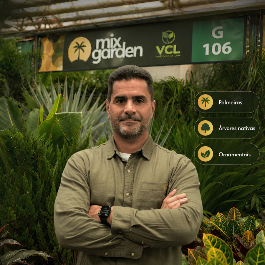 Mix Garden — Igor no stand do Ceaflor